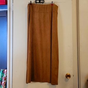 Stretchy A-Line Maxi Skirt NWOT